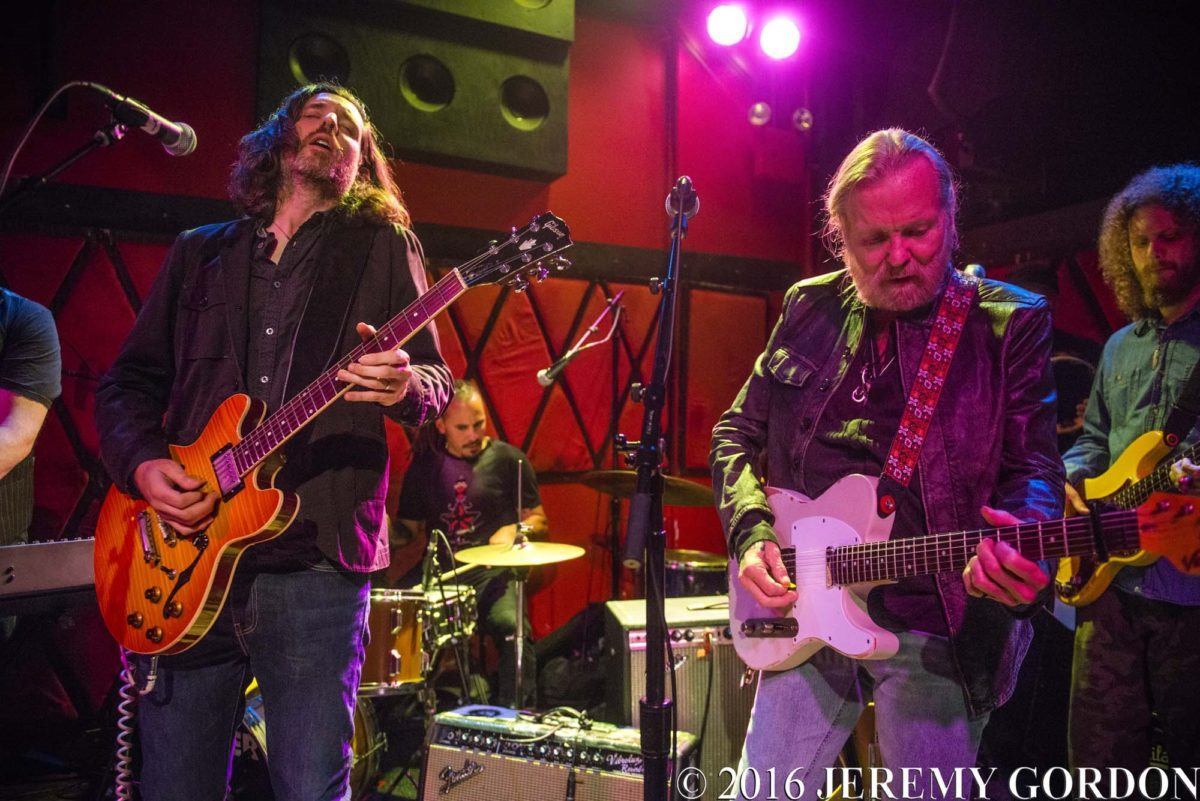 Gregg Allman Scott Sharrard Jeremy Gordon New York City 2