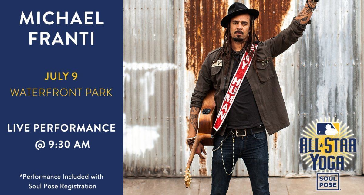 Michael Franti MLB Yoga