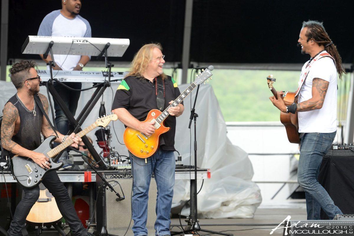 Michael Franti Warren Haynes Mountain Jam Adam McCullough