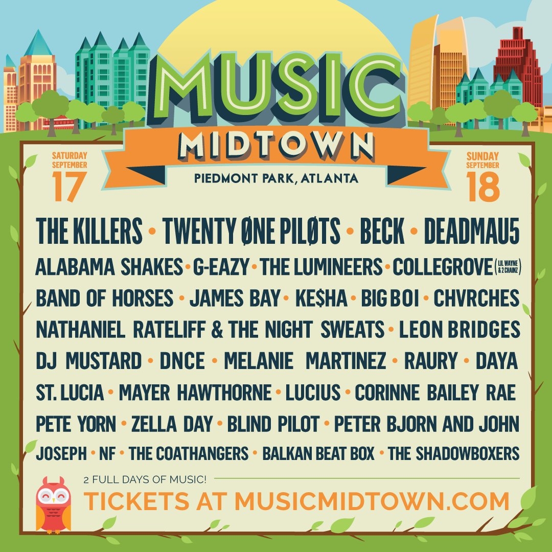 Music Midtown Announces 2016 Lineup