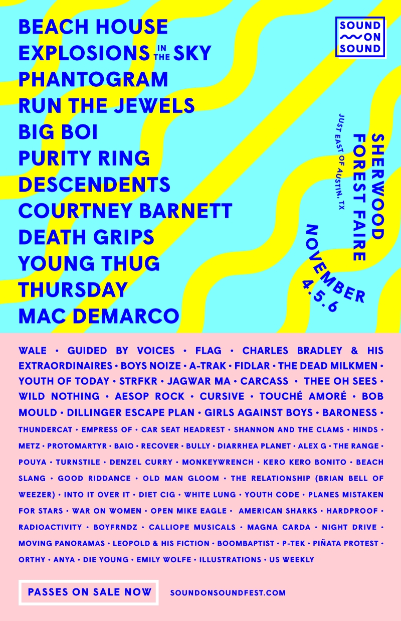 Sound On Sound 2016 Poster
