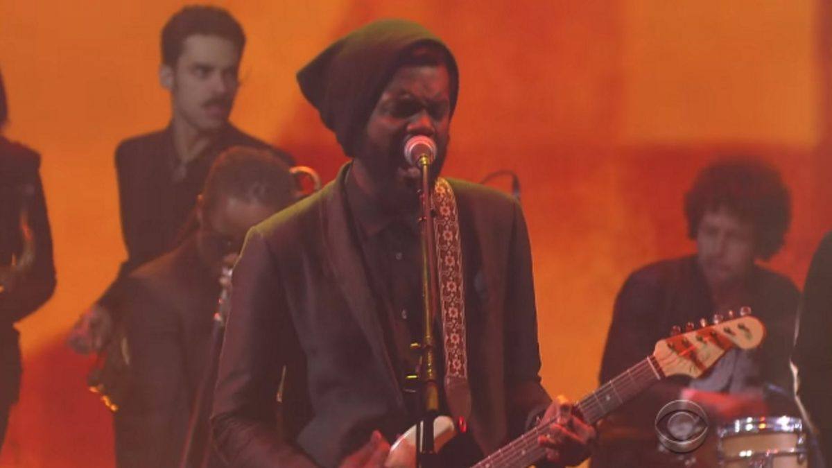 Gary Clark Jr. Teams With Jon Batiste & Stay Human On 'Late Show With Stephen Colbert'