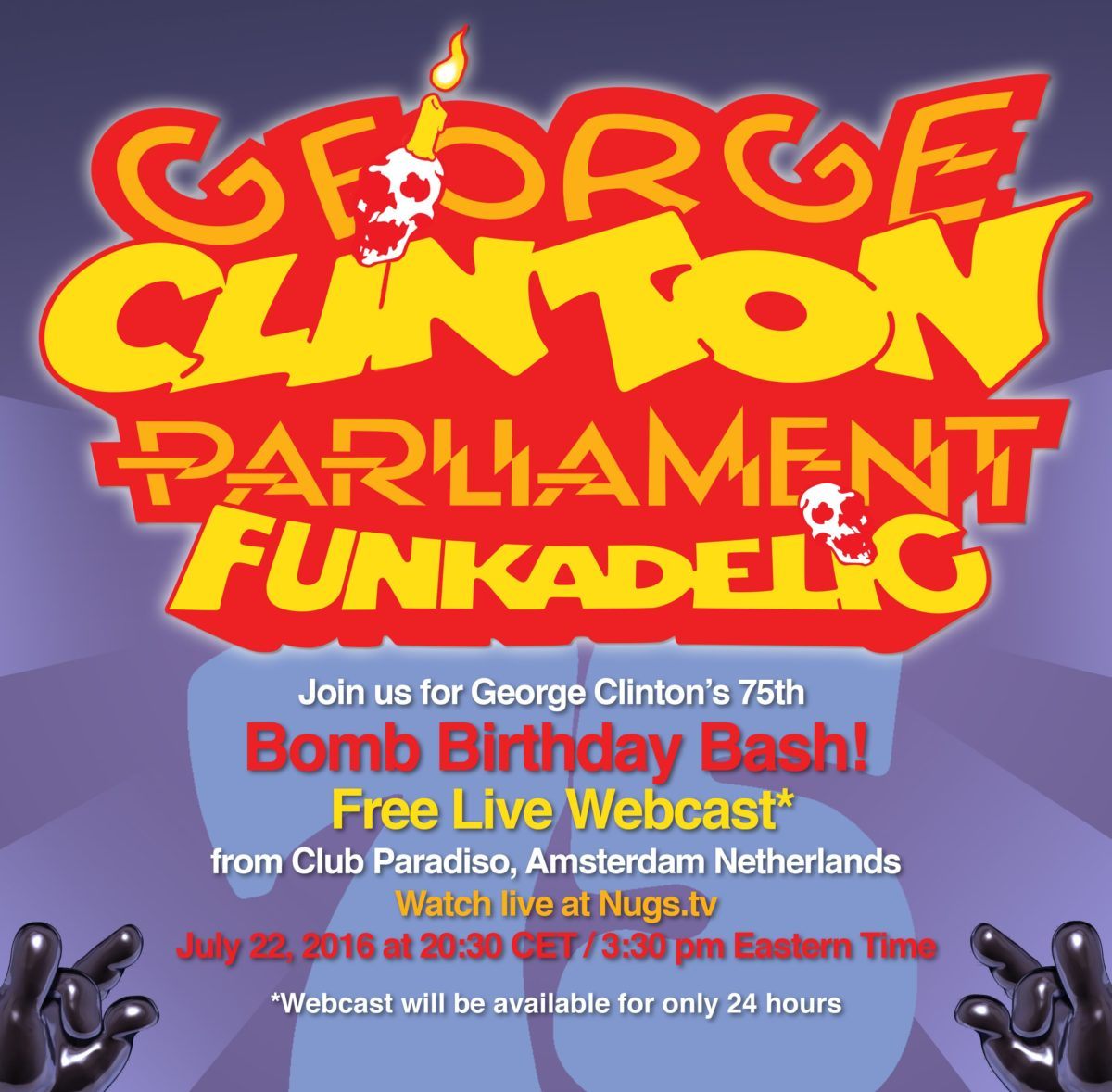 George Clinton Bday Poster