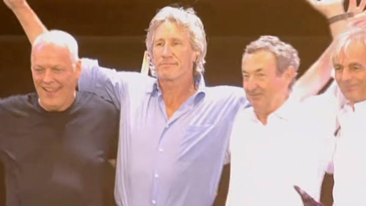 Roger Waters Reunites With Pink Floyd At Live 8 In 2005