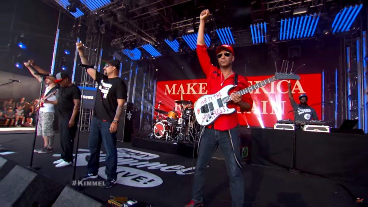 Prophets Of Rage Perform On ‘Jimmy Kimmel Live’