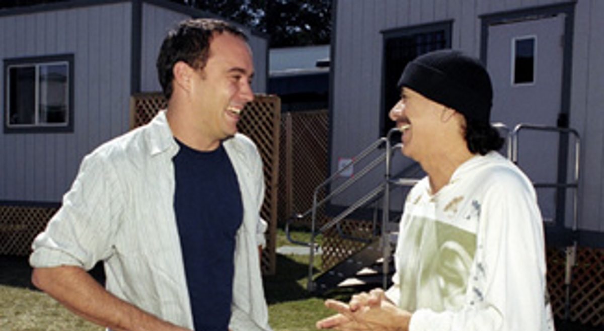 Santana and Carlos Santana
