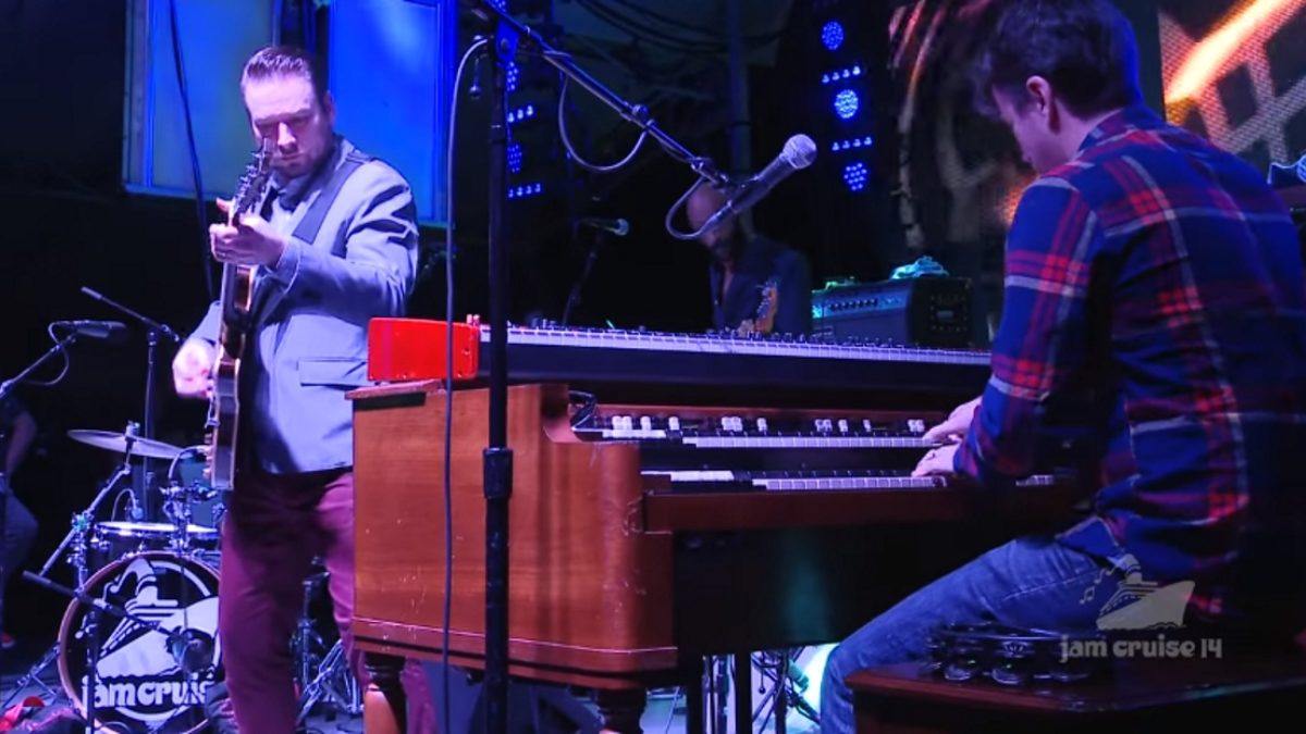 Pro-Shot Video: The New Mastersounds Perform 'High & Wide' Aboard Jam Cruise