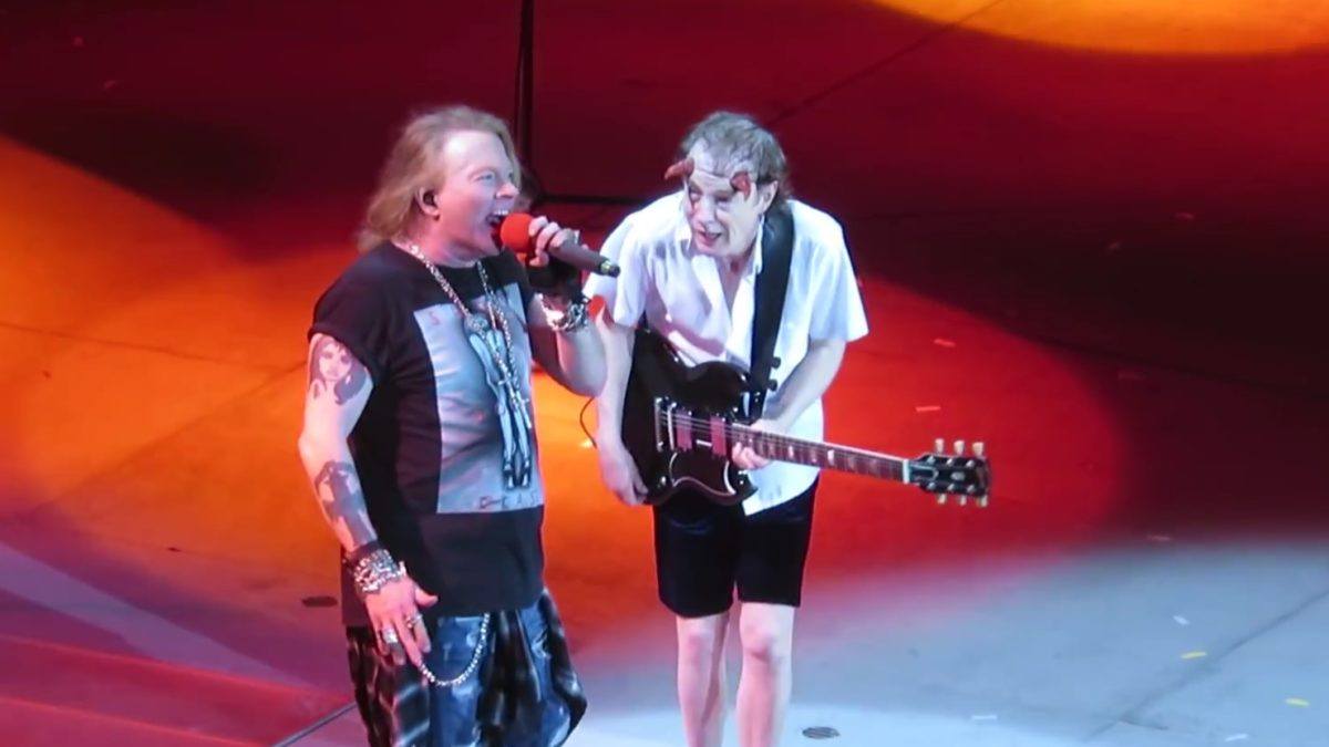 AC/DC Busts Out ‘Live Wire’ With Axl Rose In North Carolina
