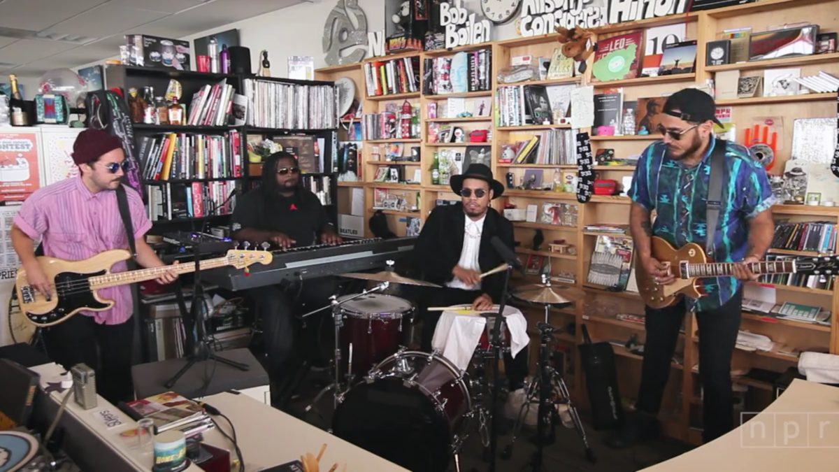 Anderson .Paak & The Free Nationals Perform NPR 'Tiny Desk Concert'