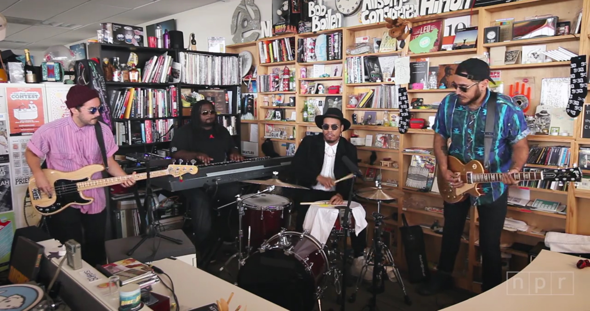 Anderson .Paak & The Free Nationals Perform NPR 'Tiny Desk