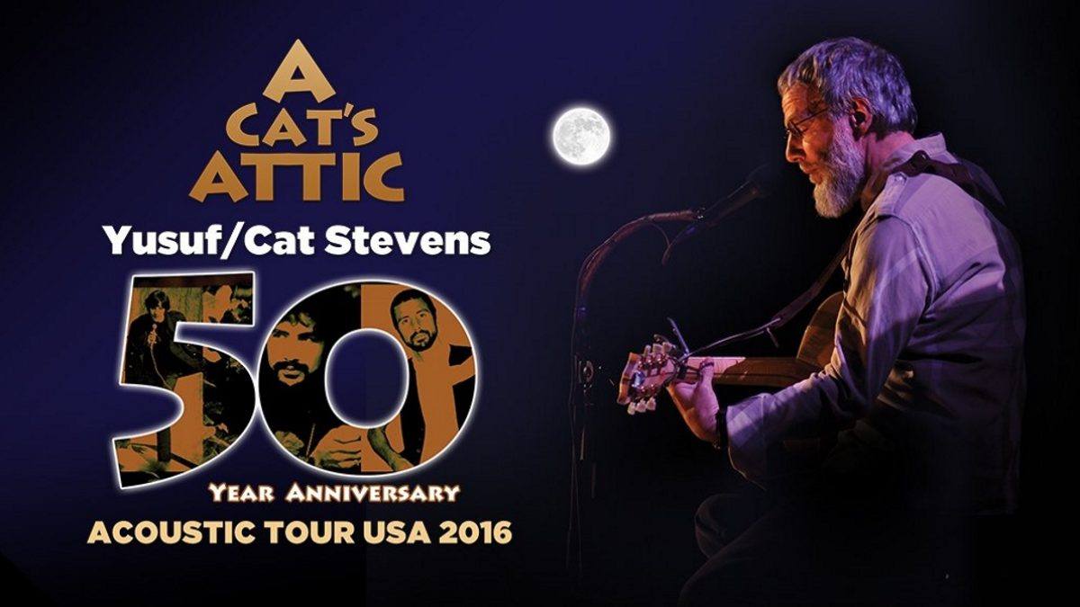Yusuf/Cat Stevens To Embark On A Cat's Attic Acoustic North American Tour