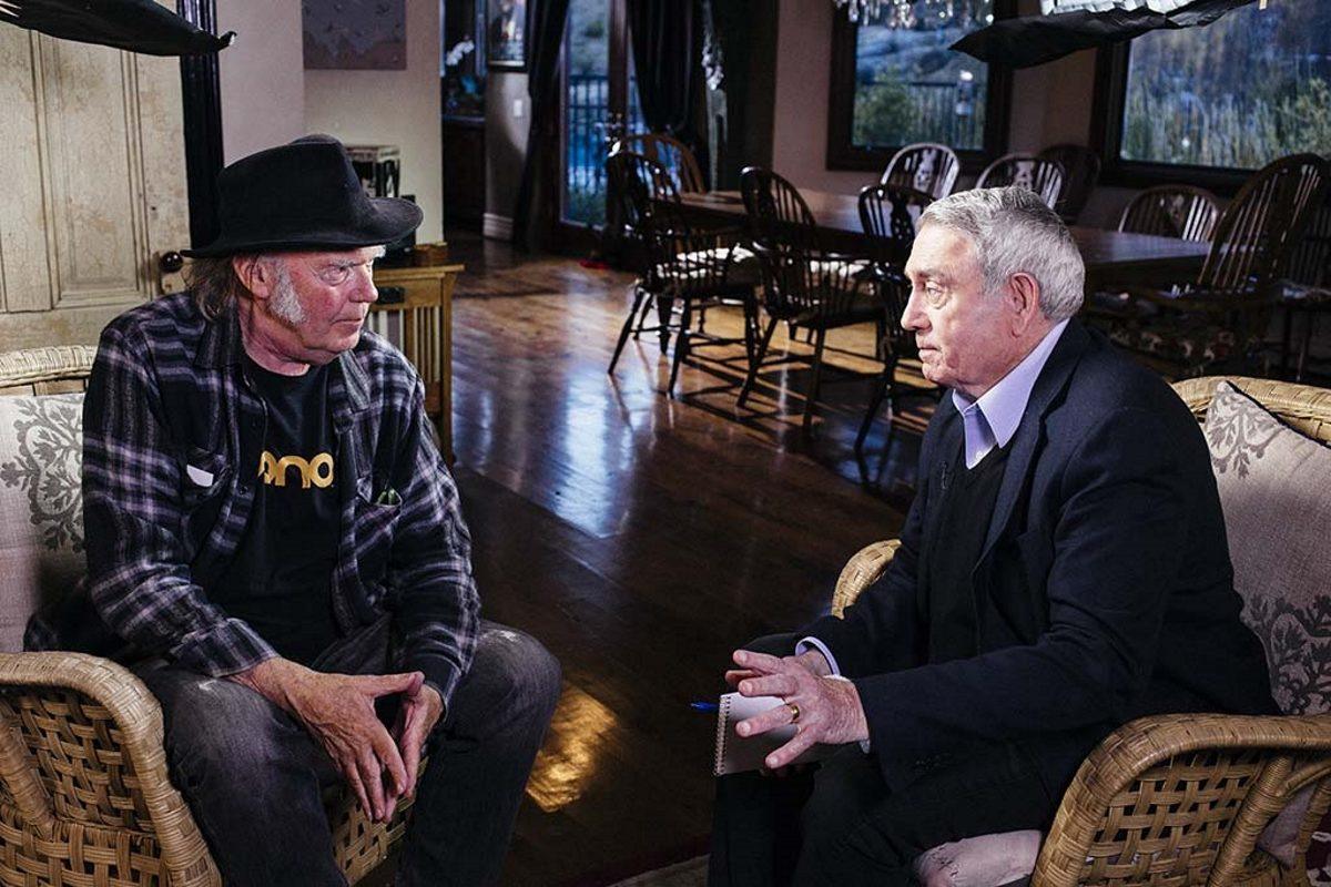 Dan Rather and Neil Young 2