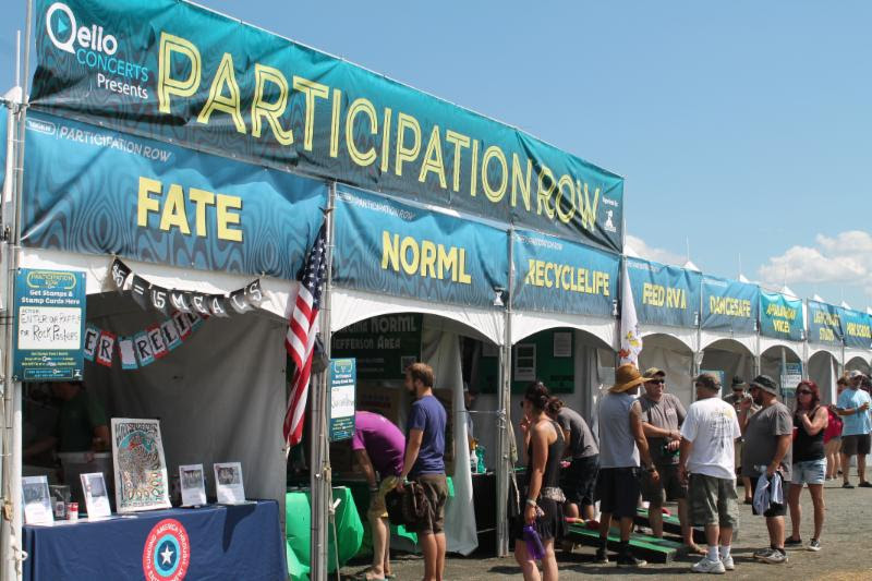 Lockn Particpation Row
