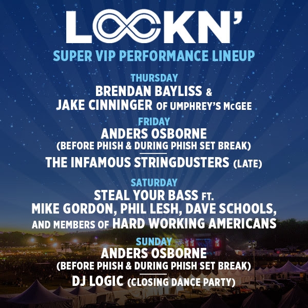 Lockn Super VIP 2016 Poster