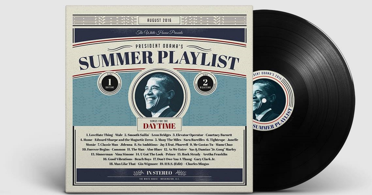 Download President Barack Obama Shares 2016 Summer Spotify Playlists