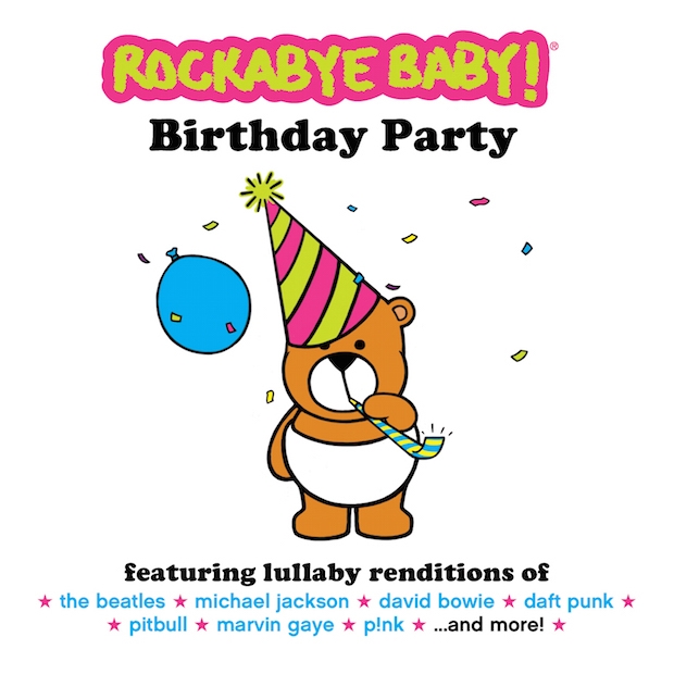 Rockabye Baby Birthday Party Cover Art