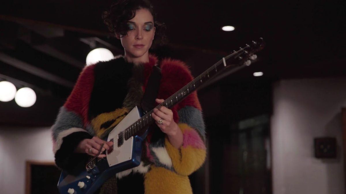 St. Vincent Records National Anthem For NFL