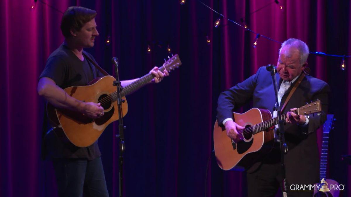 John Prine & Sturgill Simpson Discuss Songwriting & Perform Together For Grammys