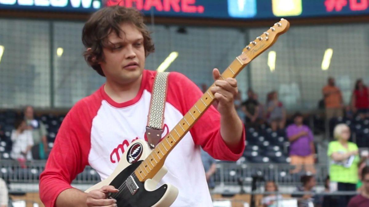 William Tyler Performs National Anthem Before Durham Bulls Game