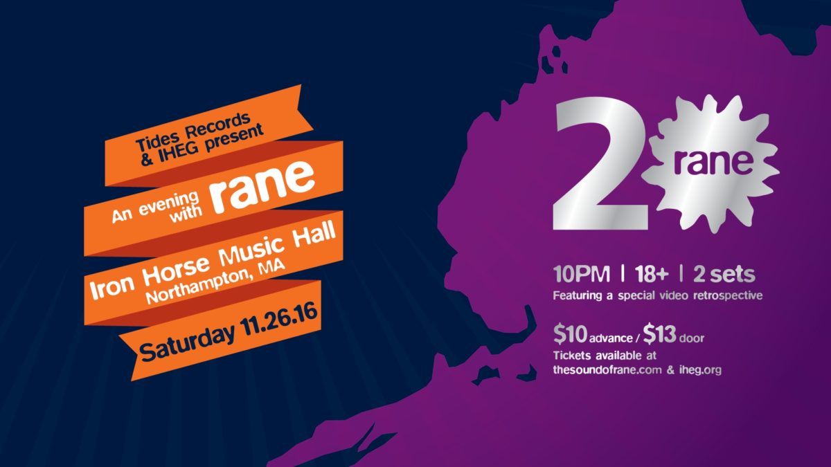 Rane To Celebrate 20th Anniversary With Reunion Concert