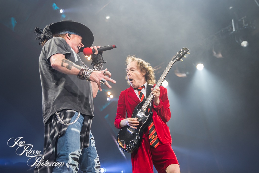 AC/DC Axl Rose Madison Square Garden Joe Russo