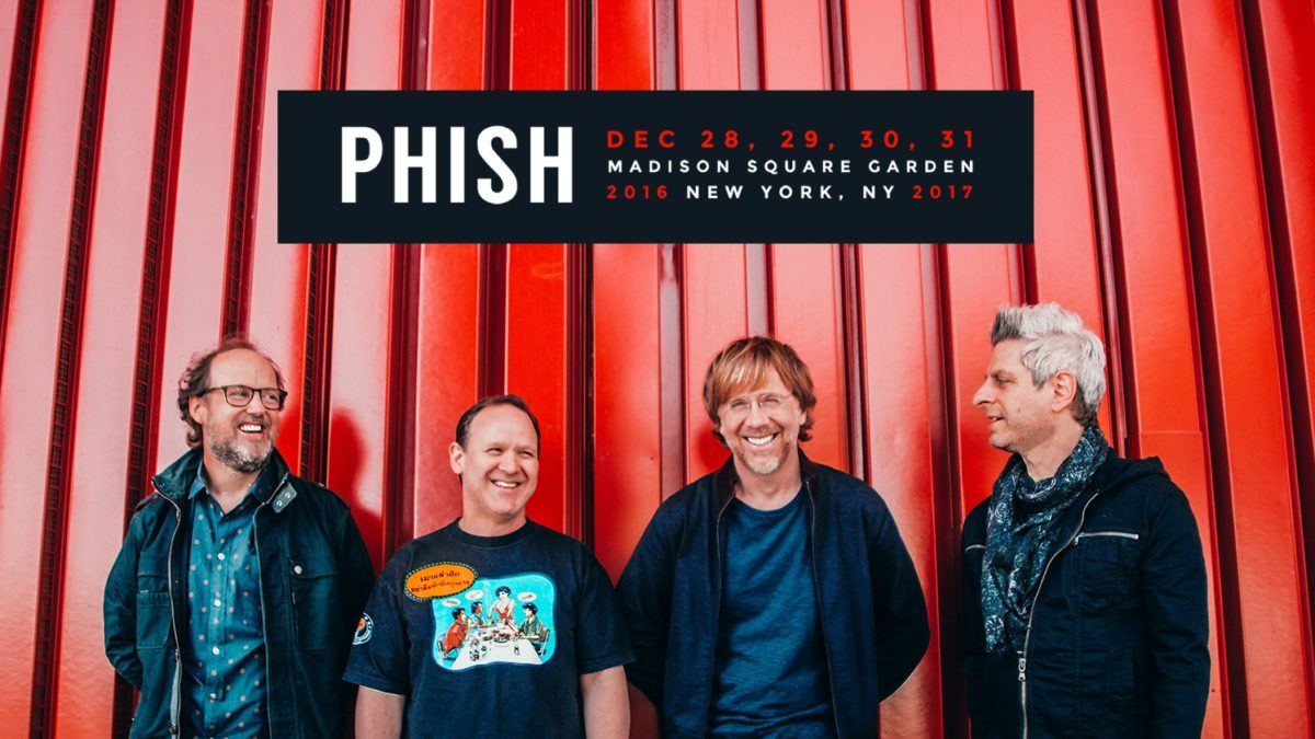 Phish Announces New Year's Run At Madison Square Garden In New York City