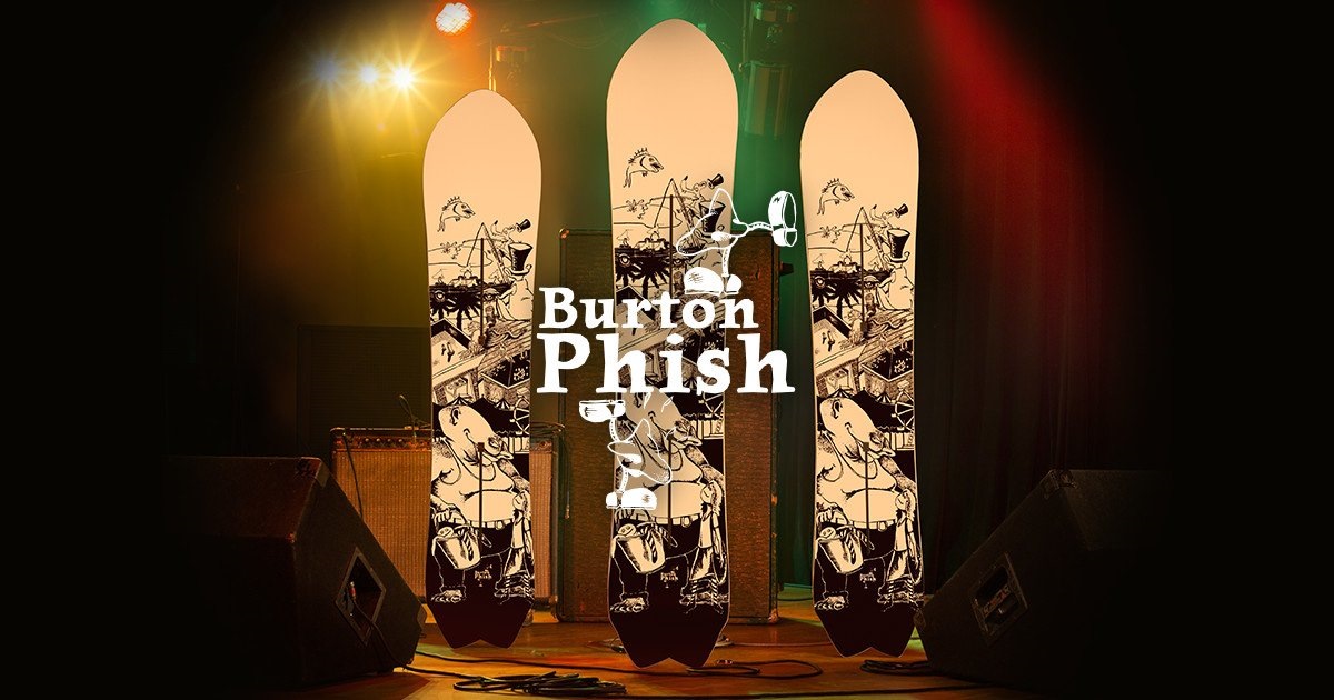 Burton Puts Phish Snowboards Up For Sale