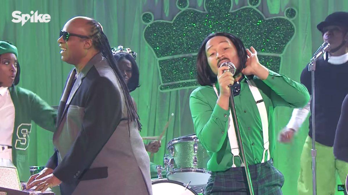 Stevie Wonder & John Legend Perform OutKast’s ‘Hey Ya!’ On ‘Lip Sync Battle’
