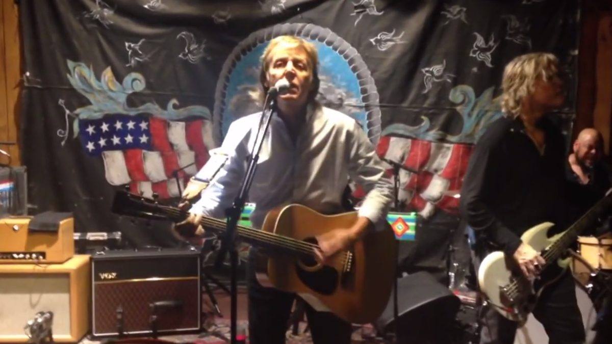 Paul McCartney Plays Intimate Show In California