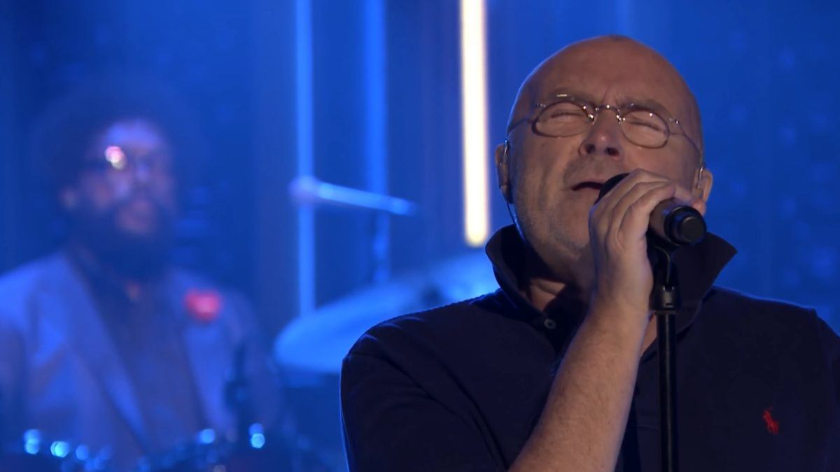 Phil Collins Performs With The Roots On ‘The Tonight Show’