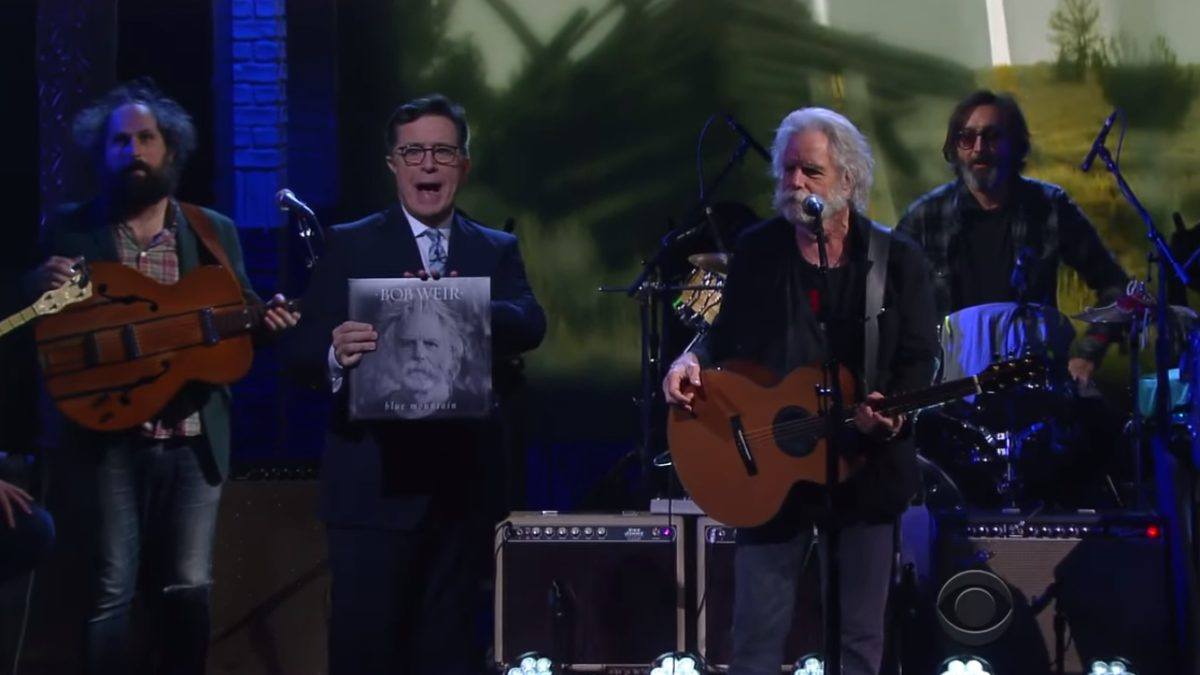 Bob Weir Brings Campfire Tour Band To 'Late Show With Stephen Colbert'