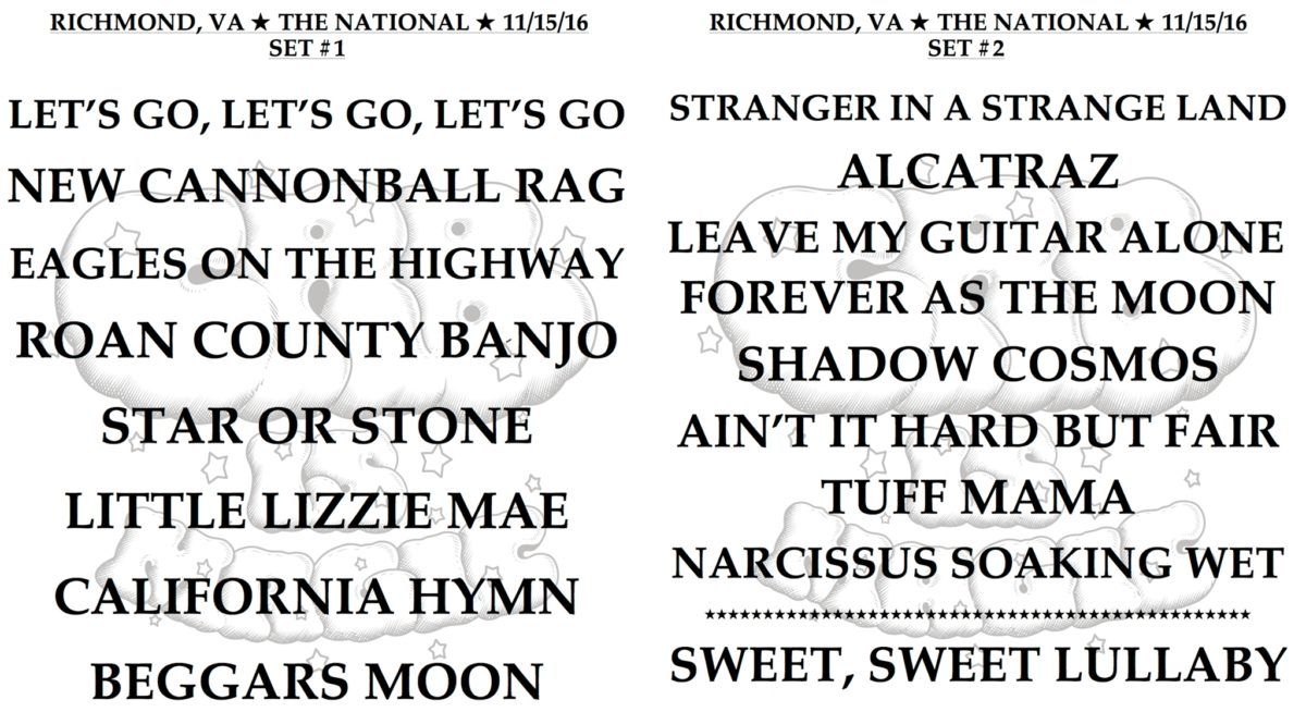crb-nov-15-2016-setlist