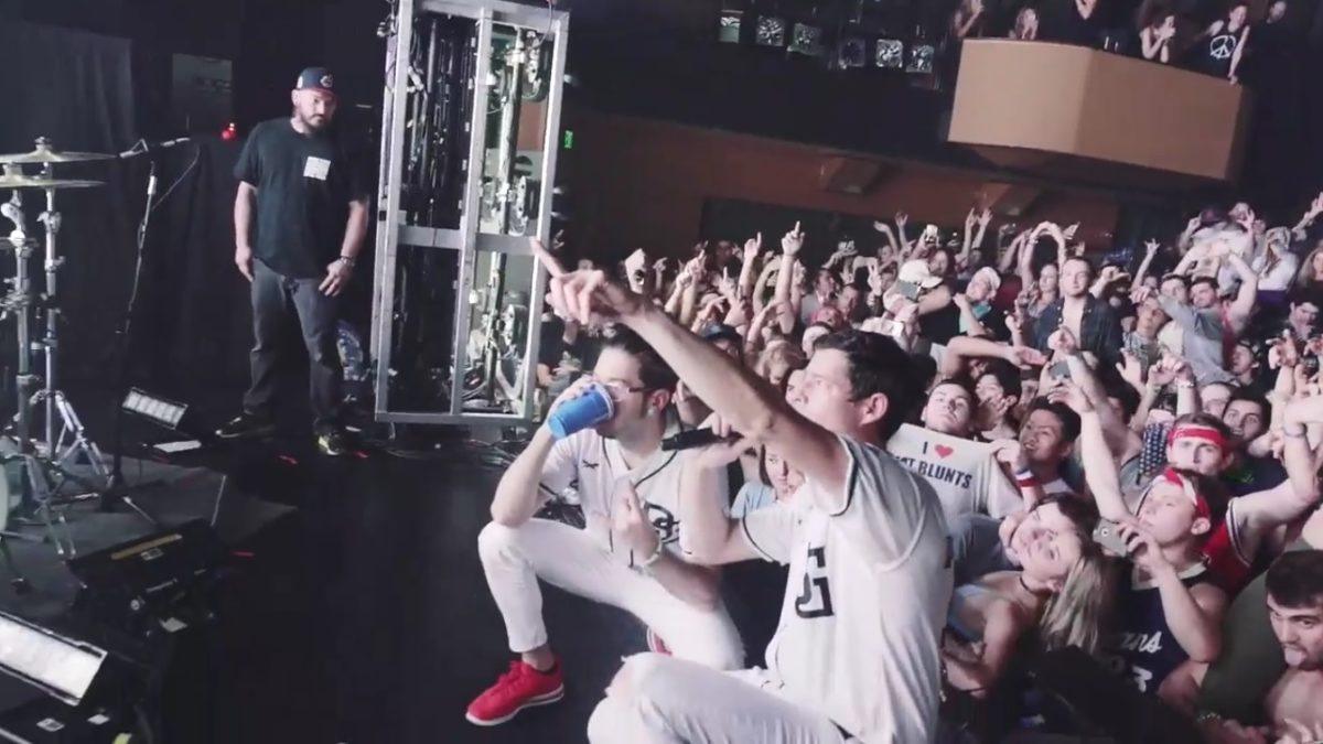 Big Gigantic & Fans Pull Off Mannequin Challenge