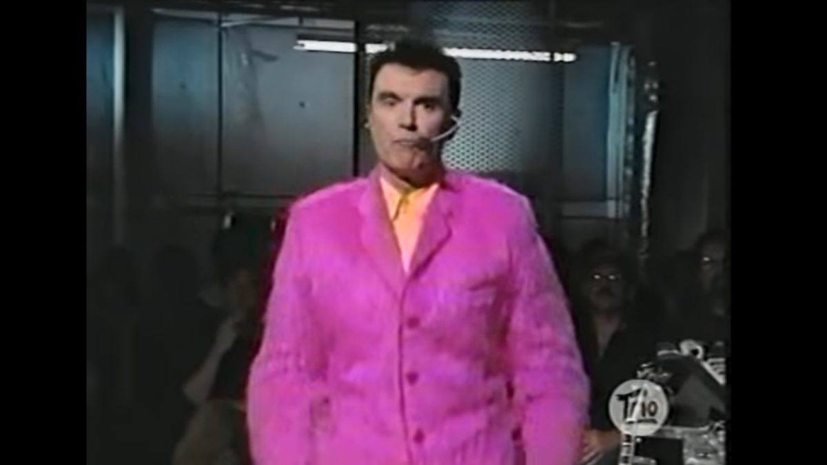 David Byrne Appears On First Season Of 'Sessions At West 54th' On This Date In 1997