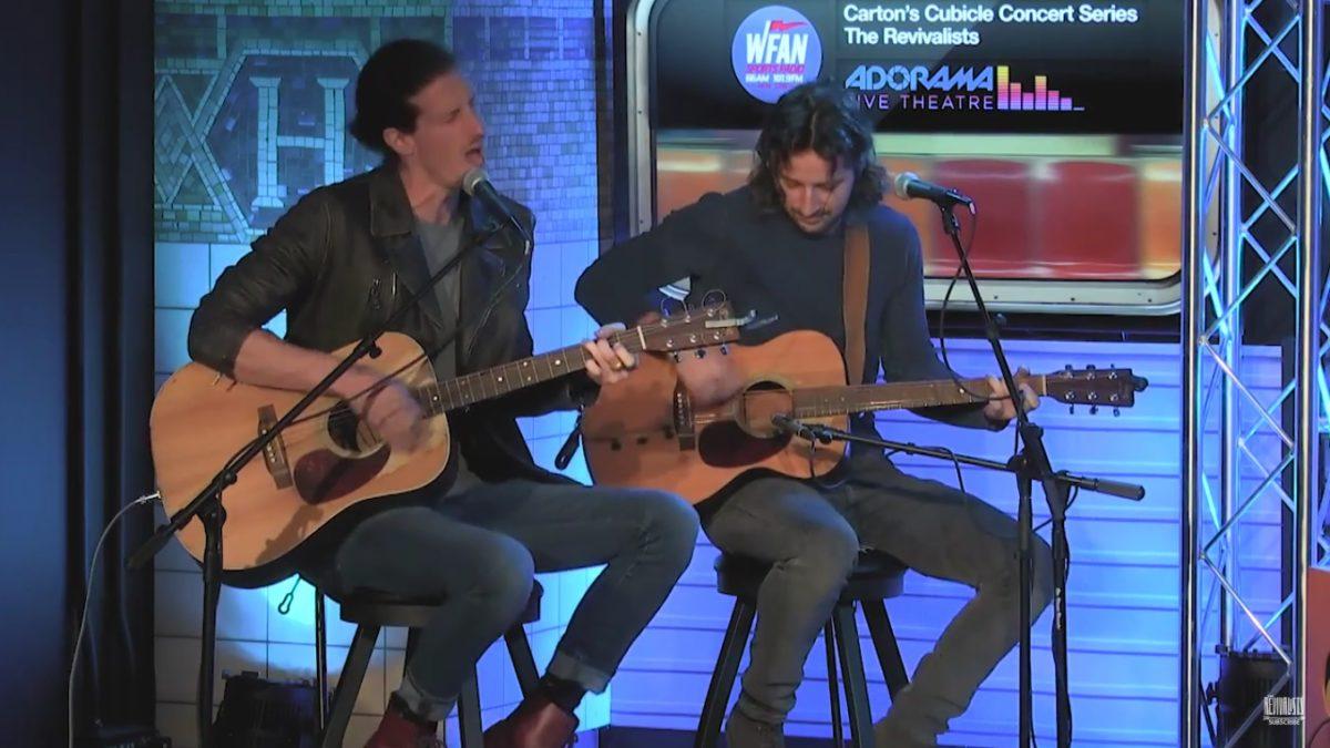 Members Of The Revivalists Go Unplugged For 'Carton's Cubicle' Visit