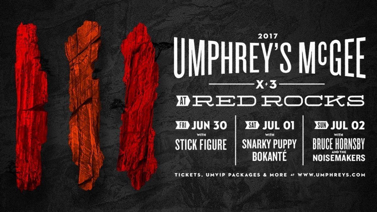 Umphrey's McGee Announces 2017 Red Rocks Run