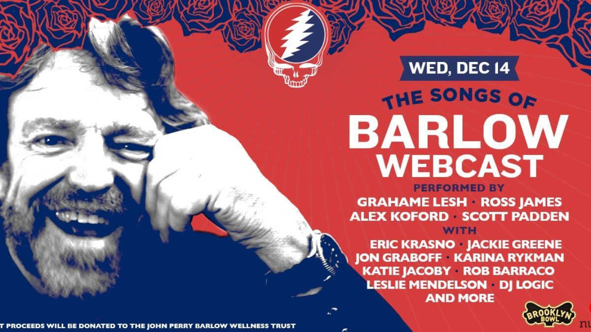 All-Star Tribute To John Perry Barlow To Be Webcast Live From Brooklyn Bowl