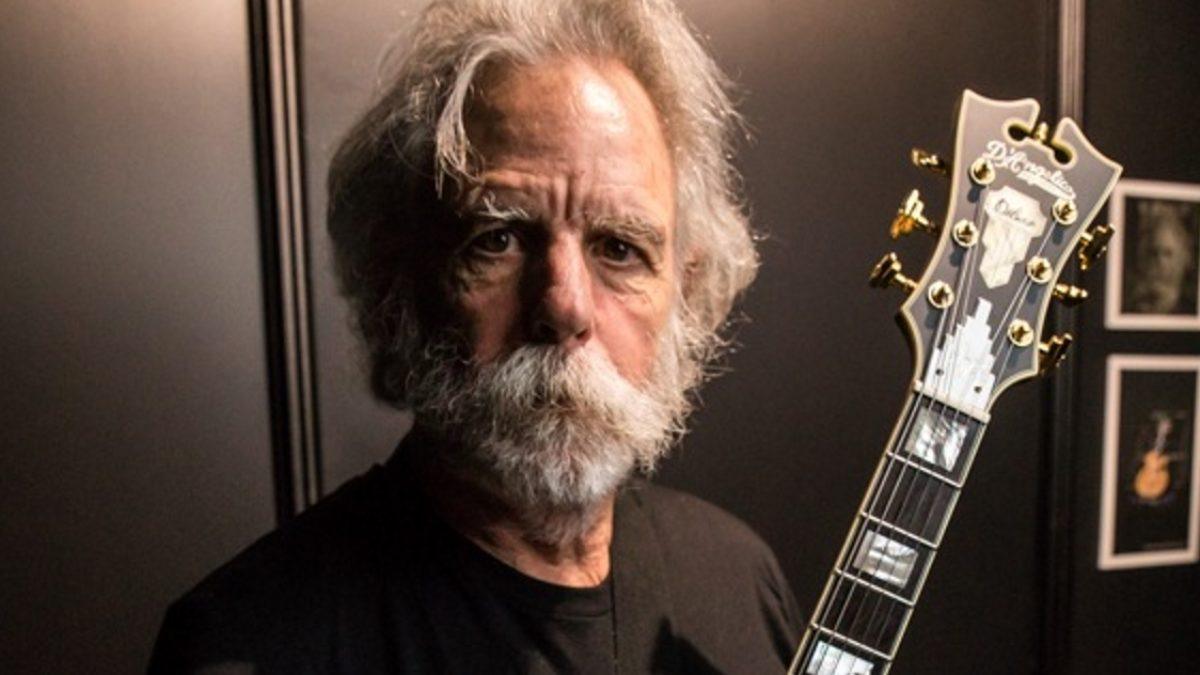 Bob Weir Unveils Signature D’Angelico Guitar - Photos & Video
