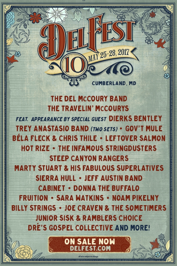 Delfest17 Lineup Phase 1 take two