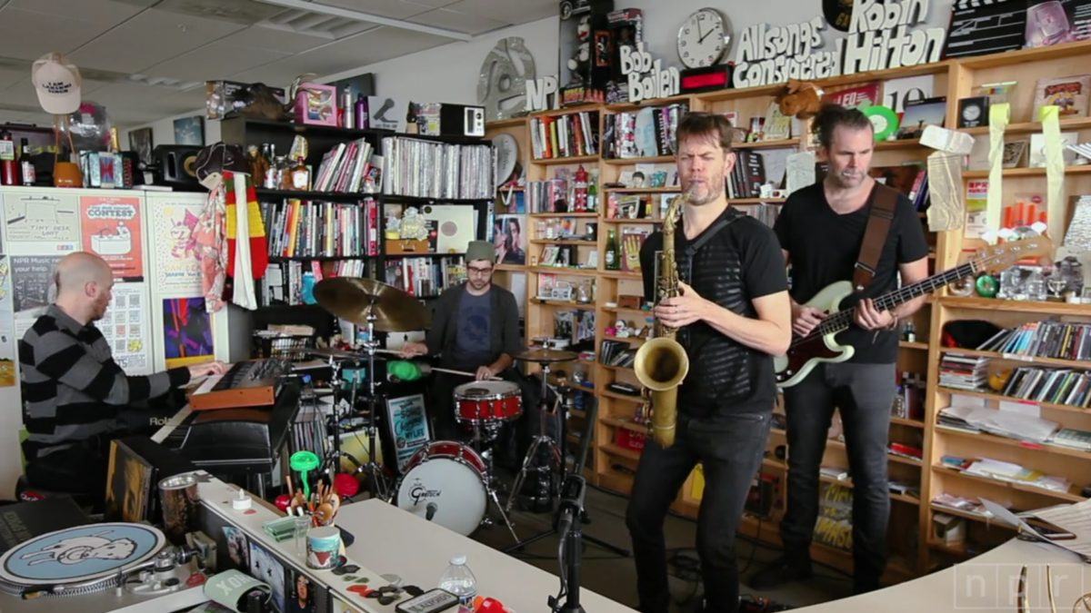 Donny McCaslin Performs David Bowie’s ‘Lazarus’ & More For NPR 'Tiny Desk Concert’