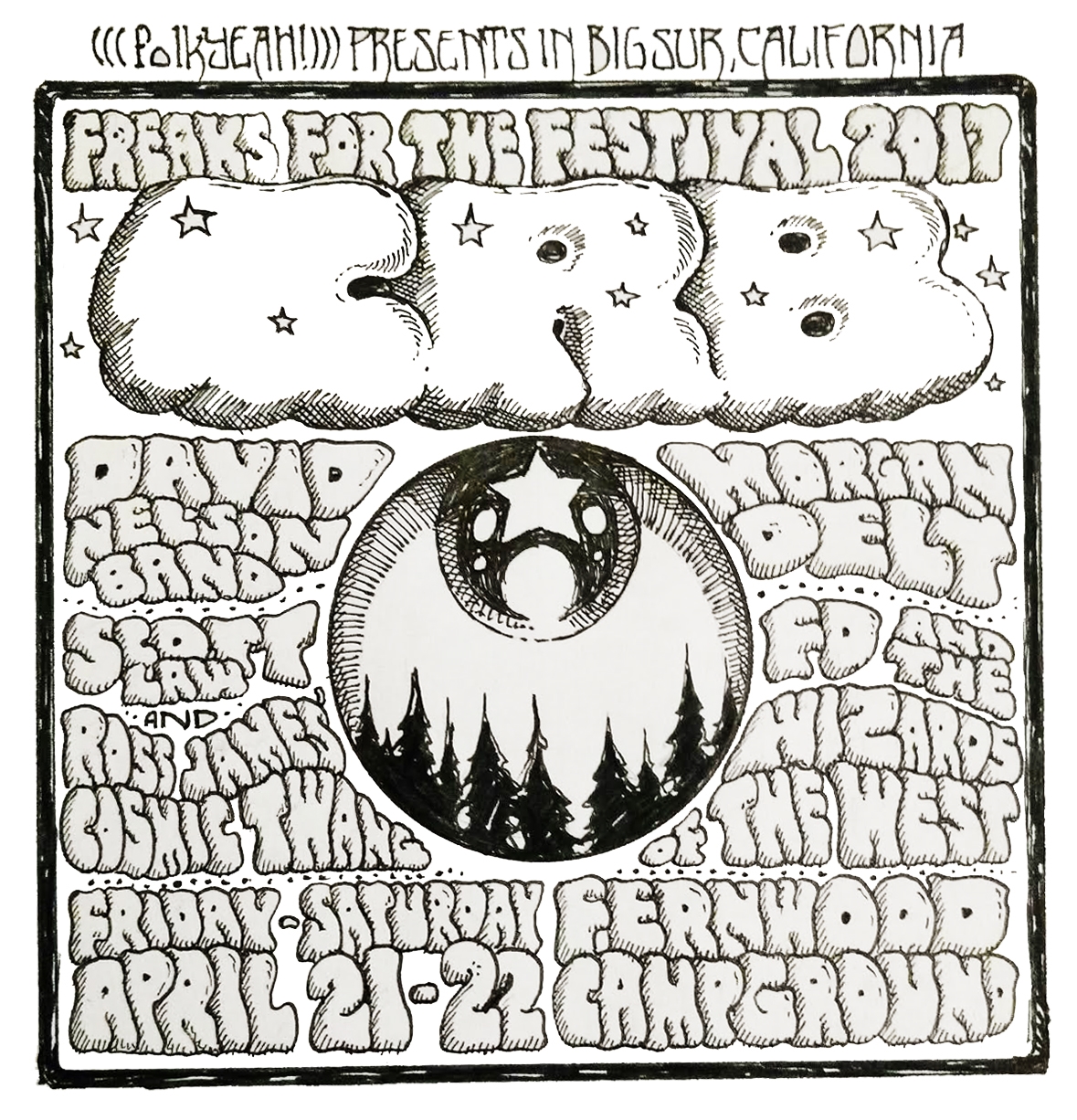 Freaks For The Festival 2017 Poster