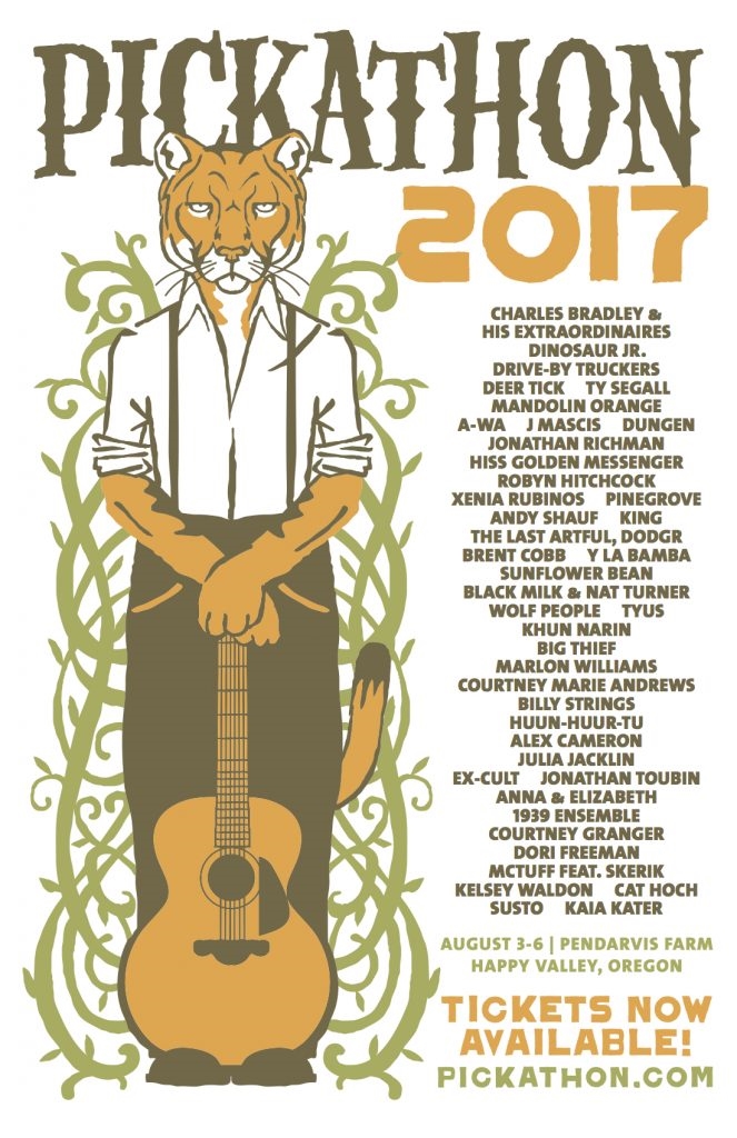 Pickathon 2017 1st Round Poster