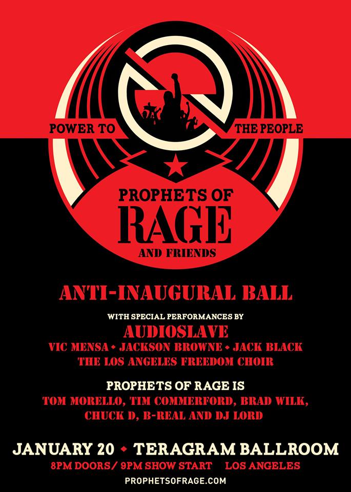 Prophets Of Rage AIB Poster