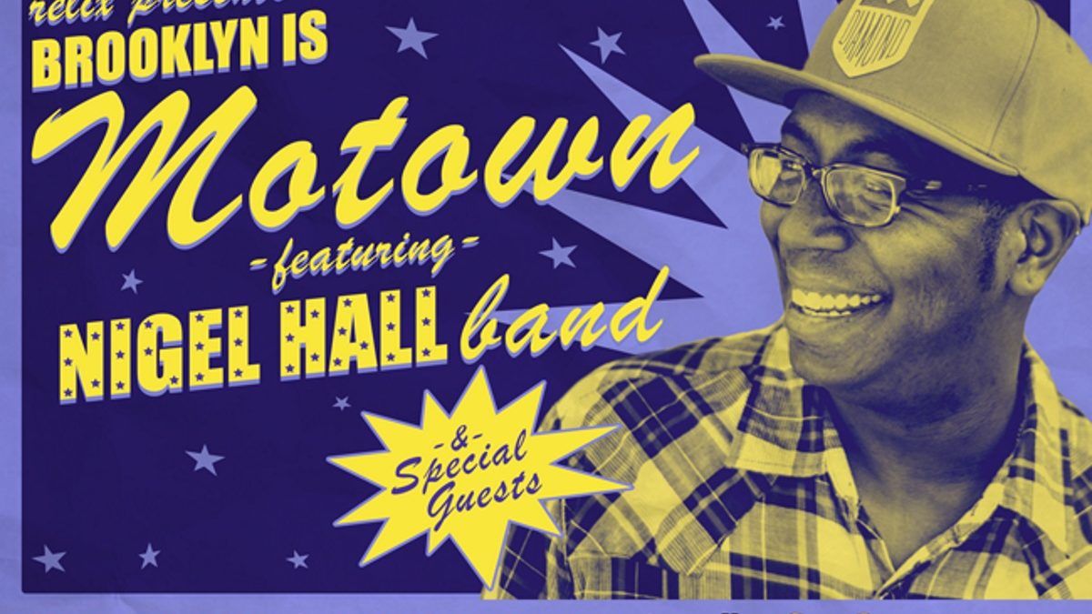 Nigel Hall Band To Headline Brooklyn Is Motown Tribute