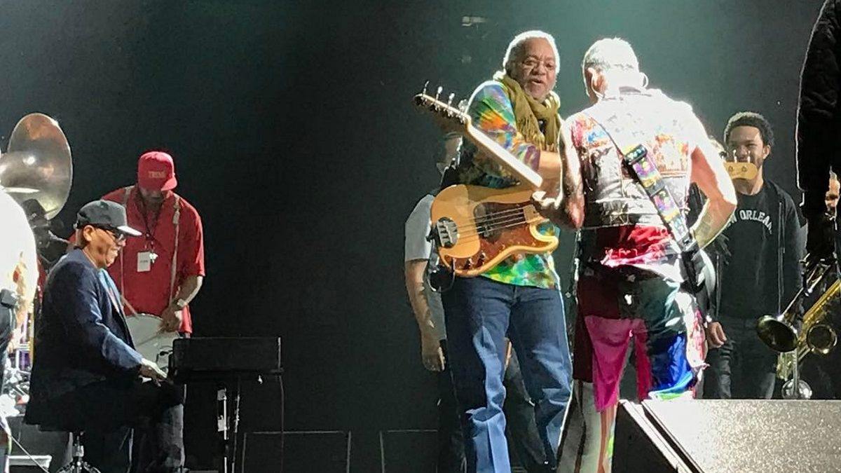 Red Hot Chili Peppers Jam With George Porter Jr., Ivan Neville & More In New Orleans