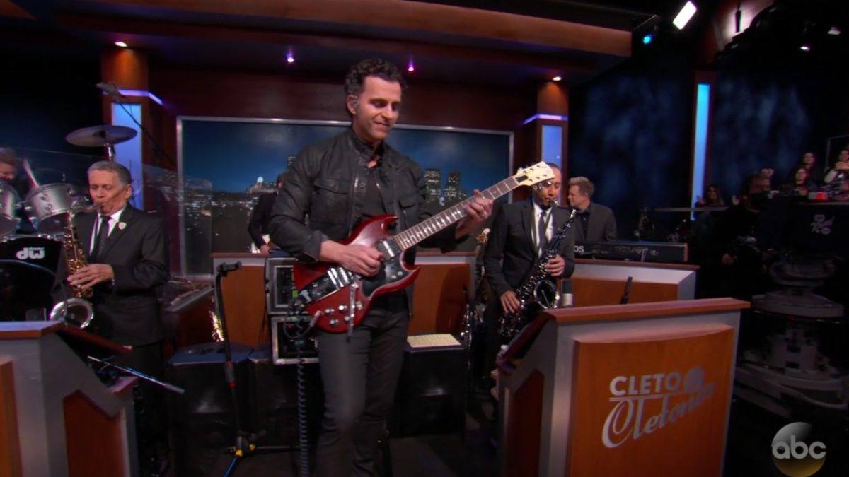 Dweezil Zappa Appears On ‘Jimmy Kimmel Live’