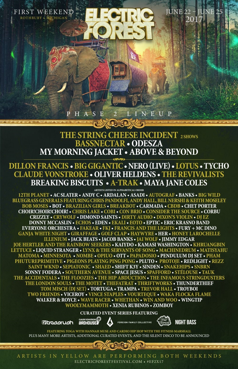 Electric Forest Announces 2017 Lineup Additions