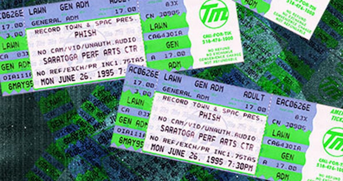 Phish SPAC 95 Glory
