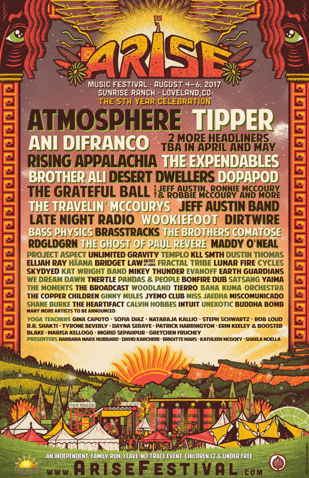 arise lineup 17 admat