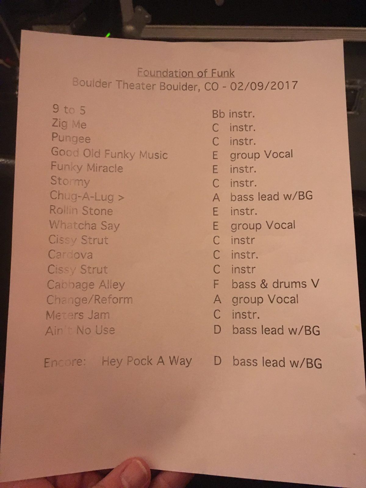 fofunk boulder setlist